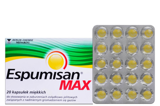 ESPUMISAN MAX 20 kapsułek