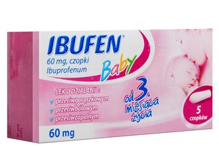 IBUFEN BABY 60 mg 5 czopków