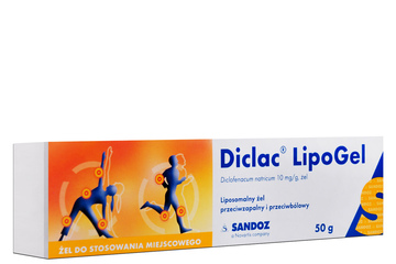 DICLAC LIPOGEL 50 g żel