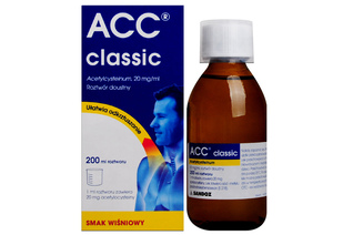 ACC CLASSIC smak wiśniowy 200 ml roztwór doustny