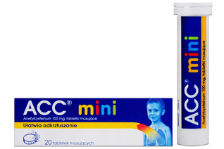 ACC mini 100 mg 20 tabletek musujących