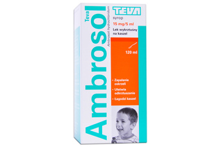 AMBROSOL 15 mg 120 ml syrop
