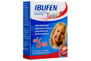 IBUFEN JUNIOR 10 kapsułek