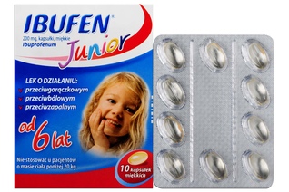 IBUFEN JUNIOR 10 kapsułek