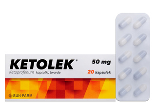KETOLEK 50 mg 20 kapsułek