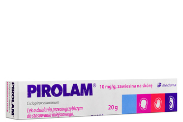 PIROLAM 1% 20 g zawiesina