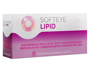 SOFTEYE LIPID 20 pojemników po 0,3 ml emulsji