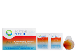 SOFTEYE BLEPHA PLUS 14 chusteczek