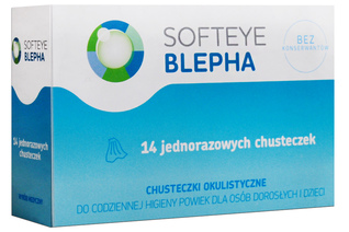 SOFTEYE BLEPHA 14 chusteczek 