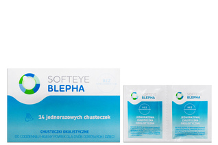 SOFTEYE BLEPHA 14 chusteczek 