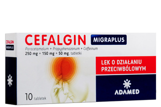 CEFALGIN MIGRAPLUS 10 tabletek