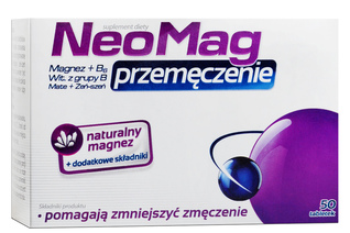 NEOMAG PRZEMĘCZENIE 50 tabletek