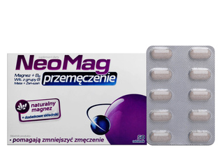 NEOMAG PRZEMĘCZENIE 50 tabletek