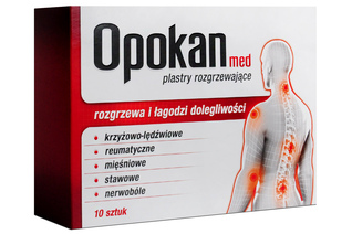 OPOKAN MED 10 PLASTRÓW ROZGRZEWAJĄCYCH