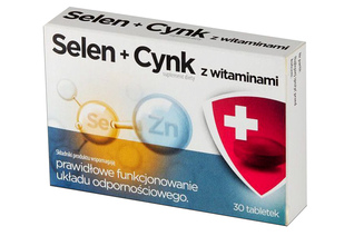 SELEN + CYNK Z WITAMINAMI 30 tabletek