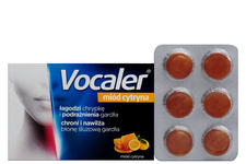 VOCALER MIÓD-CYTRYNA 24 pastylki do ssania