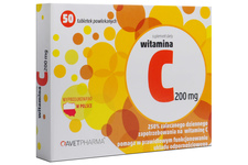 WITAMINA C 200 mg 50 tabletek