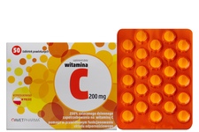 WITAMINA C 200 mg 50 tabletek
