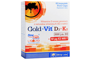 GOLD-VIT D3 2000 J.M + K2 50 MCG  60 kapsułek