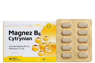 MAGNEZ B6 CYTRYNIAN 50 tabletek