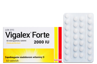 VIGALEX FORTE 2000 IU 60 tabletek