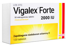 VIGALEX FORTE 2000 IU 120 tabletek