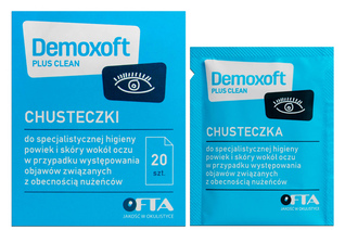 DEMOXOFT PLUS CLEAN 20 chusteczek