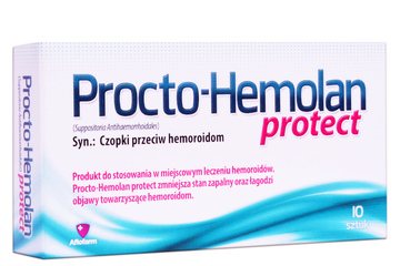 PROCTO-HEMOLAN PROTECT 10 czopków