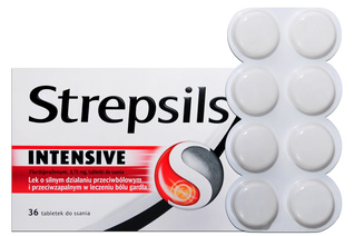 STREPSILS INTENSIVE 36 tabletek do ssania