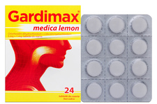 GARDIMAX MEDICA LEMON 24 tabletki do ssania
