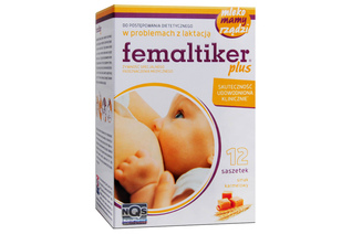 FEMALTIKER PLUS 12 saszetek smak karmelowy