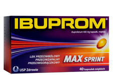 IBUPROM MAX SPRINT 400 mg 40 kapsułek