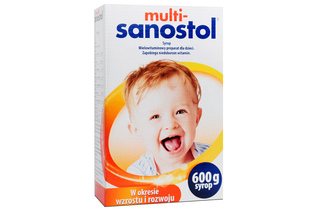 MULTI-SANOSTOL 600 g syrop