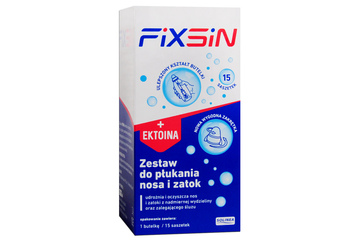 FIXSIN + EKTOINA zestaw butelka + 15 saszetek