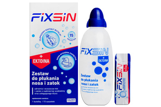 FIXSIN + EKTOINA zestaw butelka + 15 saszetek