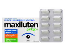 MAXILUTEN GINKGO+ 30 tabletek