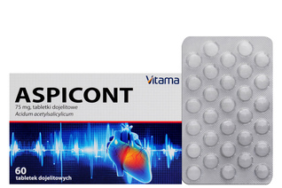 ASPICONT 75 mg 60 tabletek