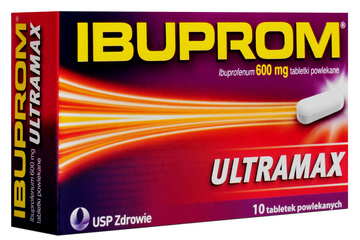 IBUPROM ULTRAMAX 600 mg 10 tabletek