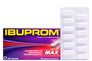 IBUPROM MAX 400 mg 12 tabletek