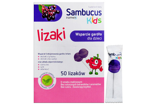 SAMBUCUS KIDS lizak 50 sztuk