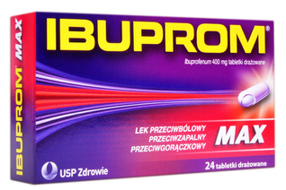 IBUPROM MAX 400 mg 24 tabletki