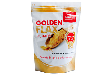 GOLDEN FLAX LIGNANS LEN MIELONY 400 g