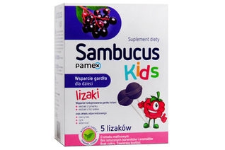 SAMBUCUS KIDS lizak 5 sztuk