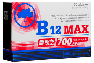 B12 MAX 60 tabletek