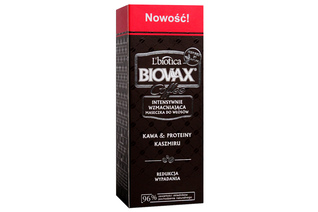 BIOVAX KAWA & PROTEINY KASZMIRU INTENSYWNIE WZMACNIAJĄCA MASECZKA DO WŁOSÓW 150 ml