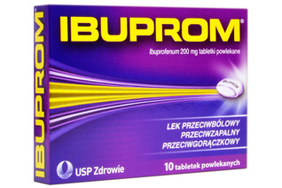 IBUPROM 200 mg 10 tabletek