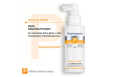 P ICHTILIX-FORTE PŁYN KERATOLITYCZNY DO OWŁOSIONEJ SKÓRY GŁOWY I CIAŁA 125 ml