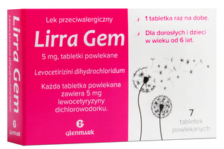 LIRRA GEM 5 mg 7 tabletek