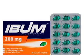 IBUM 200 mg 60 kapsułek 