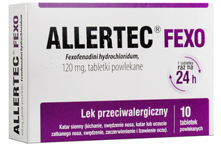 ALLERTEC FEXO 120 mg 10 tabletek